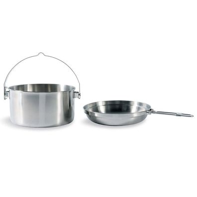 NEU Tatonka Kessel 2,5L Stahl rostfrei für Camping Outdoor Survival Bushcrafting