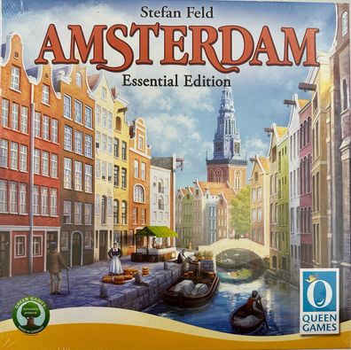 Amsterdam Essential Queen Games Familienspiel Kennerspiel Brettspiel Legespiel