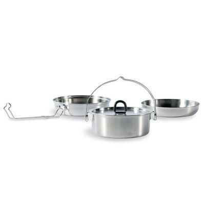NEU Tatonka Kochset Topf Pfanne Schüssel für Camping Outdoor Survival Bushcraft