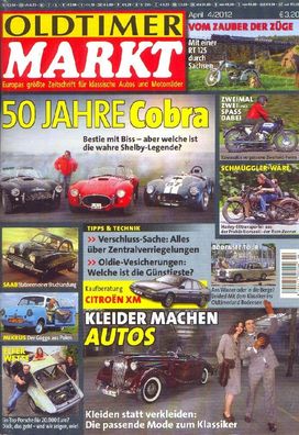 Oldtimer Markt 412, Cobra, Saab, Mikrus, Porsche, Harley, Mode