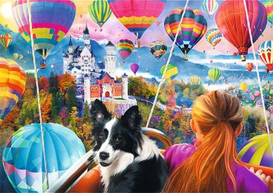 Spiral Puzzle 1040 - Ballon Festival