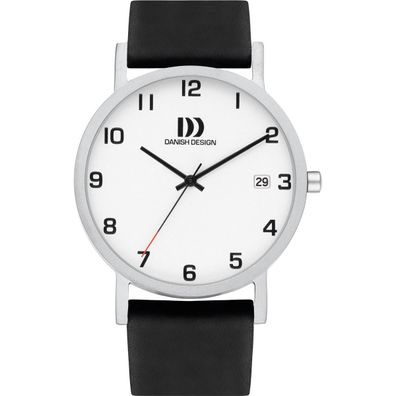 Danish Design Unisexuhr IQ82Q1273 Rhine NMBRS Silver Date Large Titan