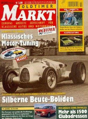 Oldtimer Markt 1002, Alfasud, Auto Union, NSU Lambretta, Jaguar