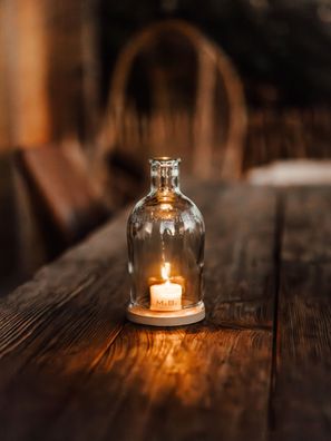 Aberfeldy Distillery - aus den schottischen Highlands - Windlicht mit Storytelling