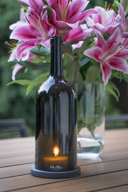 Windlicht (30cm) - klassisch - wertig - wunderbare & nachaltige Geschenkidee auch für