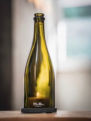Windlicht Sekt - witziges Geschenk für jeden Mädelsabend - Cheers