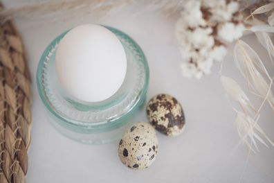 Eierbecher - Upcycling aus Weinflaschen - nachhaltige Frühstückstisch
