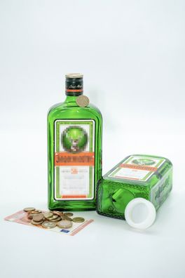 SparFlasche Kräuterlikör Jäger - zum Geburtstag - oder zum Sammeln