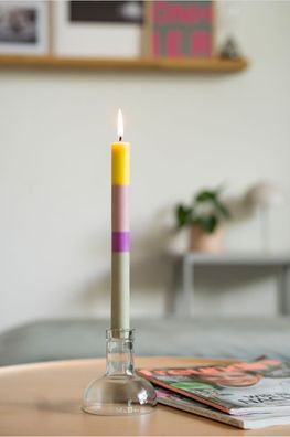 Einfach So Kerze (notthegirl) mit upcycling Kerzenständer - tolle Geschenkidee