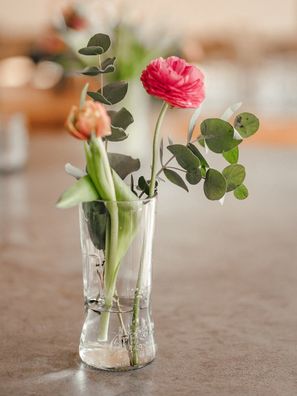 Aperol Vase oder richtig großes Glas - Blumen oder Getränk ?