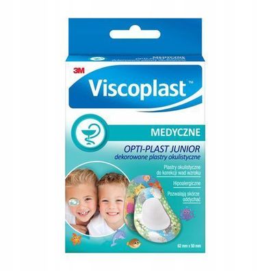 Opti-Plast Kinderpflaster Dekoriert, 62x50mm, 10 Stueck