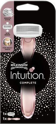Wilkinson Sword Intuition Complete Damenrasierer - Einzelklinge fuer praezise Rasu