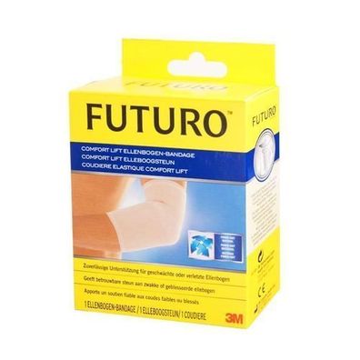 Futuro Komfort Ellenbogenbandage Groesse L - Stuetzende und Entlastende Orthese fuer