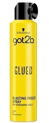 Schwarzkopf Got2B Frost Haarspray 300ml - Ultra starker Halt fuer perfektes Styli