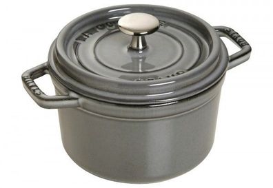 Staub Cocotte en fonte ronde 14cm gris graphite