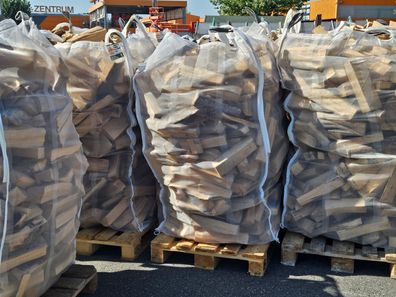 250 Stück Woodbag Holzbag 100x100x160cm Holz BigBag für Brennholz