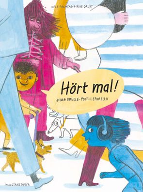 Hört mal! | Brülle-Post-Leporello | Rike Drust | Buch | 16 S. | Deutsch | 2025
