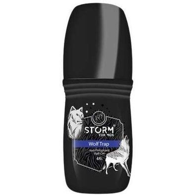Sturm Herren Deodorant Anti-Transpirant Roll-On Wolf Trap, 50ml