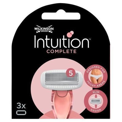 Wilkinson Intuition Damenrasierklingen Ersatzkartuschen, 3er Pack