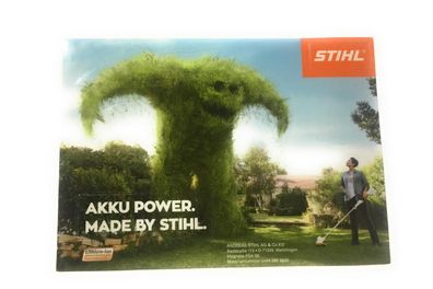 Stihl Magnet FSA 56 - Laubmonster - Akku Power - Made by Stihl - 12 x 6 cm