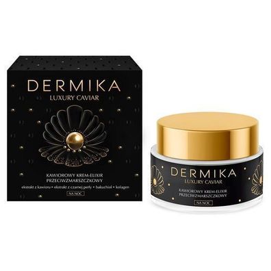 Dermika Luxus Kaviar Nacht Anti-Falten Creme-Elixier, 50ml