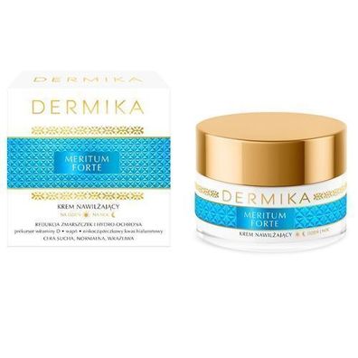 Dermika Meritum Forte Feuchtigkeitsspendende Tages- und Nachtcreme, 50ml