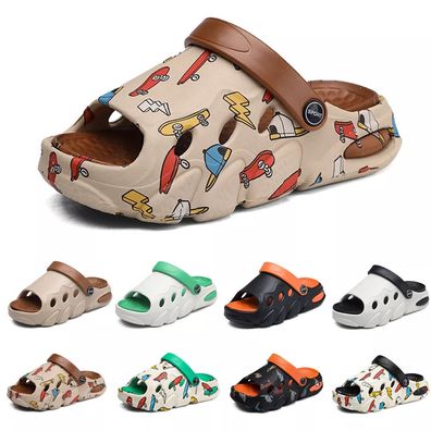 Jungen Gartenschuhe Mädchen Pantoletten Hausschuhe Sandalen Sommer Badeschuhe