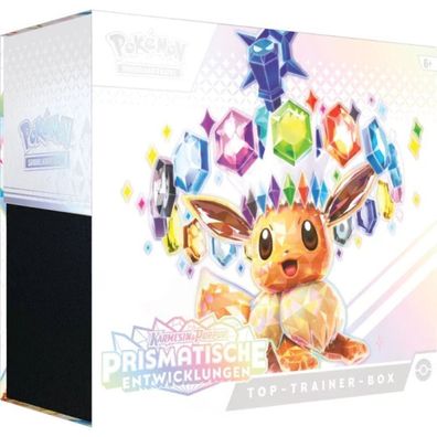 Pokemon Prismatische Entwicklungen Top Trainer Box (deutsch)