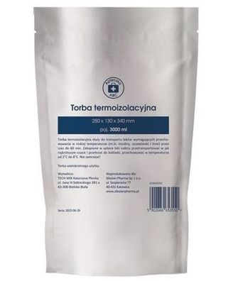 Erste-Hilfe-Set ABC, Isolierte Thermotasche 250x130x340mm 3000ml, 1 Stück