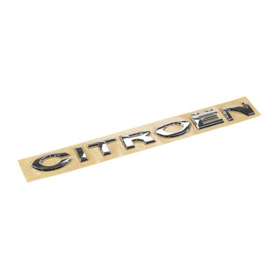 Original Schriftzug "Citroen" Heck PSA OE 8665. SV 8665SV