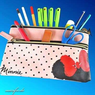 Kosmetiktasche Minnie Maus, 215 x 135 x 10 mm, ©Disney-Lizenzprodukt Art.-Nr. 13122