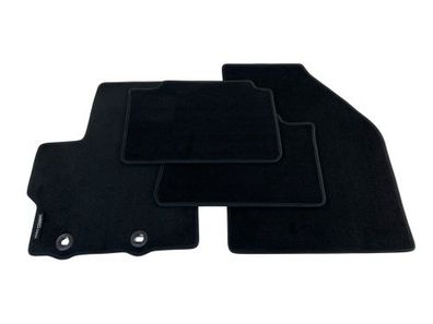 OEM Toyota Fußmatten schwarz Yaris Cross Velours mit Logo original Teppich Stoff