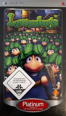 Lemmings PSP Platinum - Ausführung: mit OVP