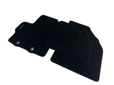 OEM Toyota Fußmatten schwarz Aygo X Velours mit Logo original Teppich Stoff 4tlg