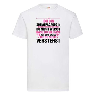 Löse Probleme: Sozialpädagogin | Humor | Pädagogin v2 T-Shirt Weiß