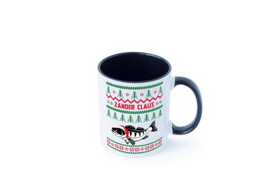 Zander Claus | Fischliebhaber | Weihnachten | Mitarbeiter Tasse - Geschenk