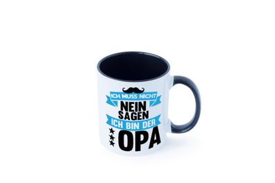 Nicht nein sagen, bin Opa | Auszeichnung | Sterne Tasse - Geschenk