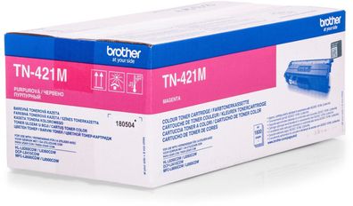 Brother TN-421M Original Toner Magenta Tonerkartusche TN 421 M OVP 1800 Seiten