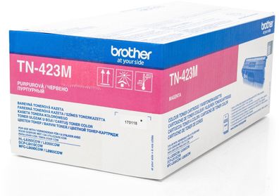Brother TN-423M Original Toner Magenta Tonerkartusche TN423M OVP 4000 S. 423M