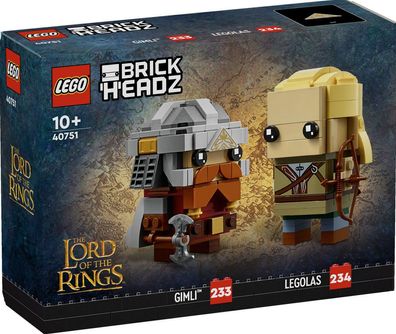 Lego BrickHeadz 40751 Legolas und Gimli