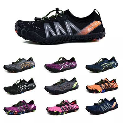 Badeschuhe Damen Herren Wasserschuhe Aquaschuhe Barfuß Schuhe Schnell Trocknend
