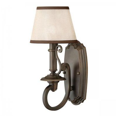 Elstead Lighting Plymouth Wandleuchte 1-flammig bronze E14