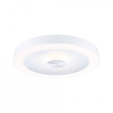 Paulmann 71179 LED Deckenleuchte Volea 40cm 3000K dimmbar Weiß Silber IP44