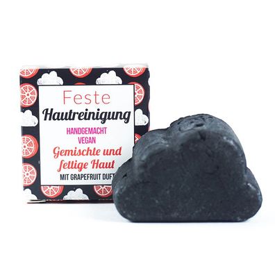 Lamazuna Feste Hautreinigung gemischte & fettige Haut Grapefruit Duft Vegan 25 g
