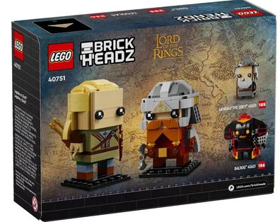 Lego BrickHeadz 40751 Legolas und Gimli™