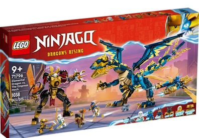 Lego Ninjago 71796 Kaiserliches Mech-Duell gegen den Elementardrachen