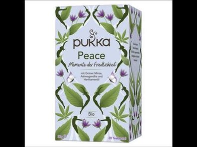 Pukka Pukka Bio-Kräutertee Peace, 20 Teebeutel 20x1,5g