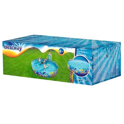 Bestway | Fill 'N Fun Odyssey Pool | Kinderpool | Badespaß | Kinder | 2.074 Ltr