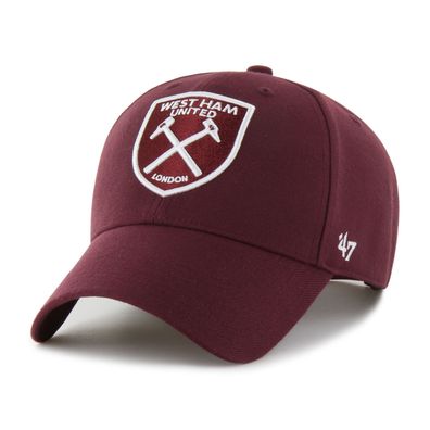 West Ham United London Basecap Cap Baseballcap MVP Dark Maroon 198304987247 Kappe