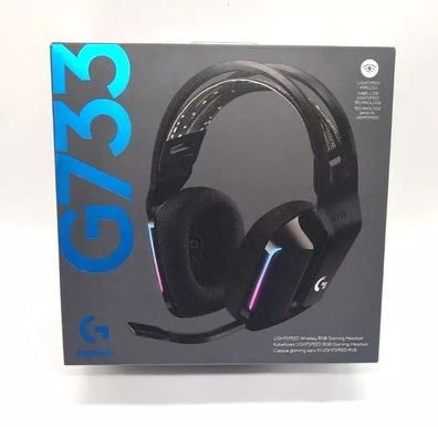Logitech G733 Kabelloses Lightspeed Gaming-Headset Schwarz - OHNE USB-EMPFÄNGER